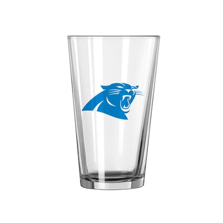 Logo Brands Carolina Panthers 16oz Gameday Pint Glass 605-G16P-1